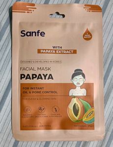 Sanfe Papaya Facial Sheet Mask