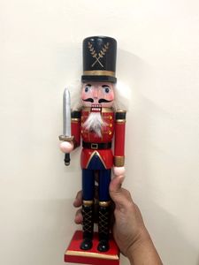 Vintage Wooden Nutcracker - Small
