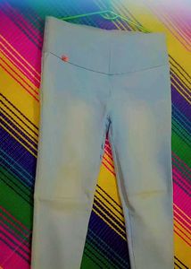 Blue Jeans with American Flag Pin