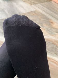 Classic Black Opaque socks