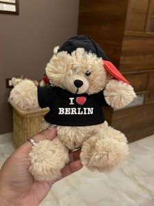 Adorable Teddy Bear "I Love Berlin"