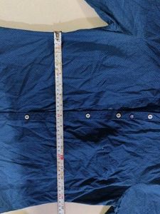 Blue Dotted Button-Up Shirt
