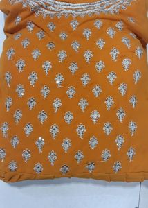 Designer Yellow Anarkali Gown