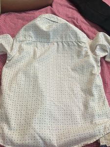 Boys White Shirt with Tie &amp; Suspenders