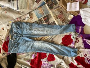 Max branded blue denims