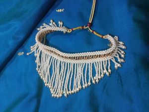 Elegant White Pearl Choker Necklace