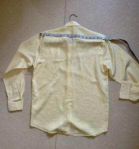 Light Yellow Linen Shirt