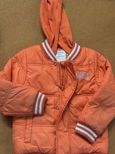 Babyhug Orange Hooded Jacket