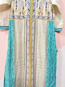 White Formal Kurta
