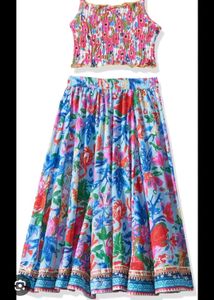 Biba Floral Print Ethnic  Skirt/ lehenga choli...