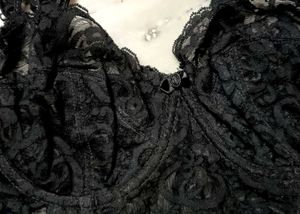 Black lace corset bra🖤🔖