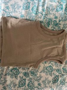Ribbed Racerback Tank Top