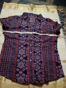 Patterned shirt for women