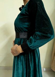 Elegant Velvet Dress