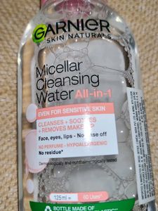 Garnier micellar cleansing water