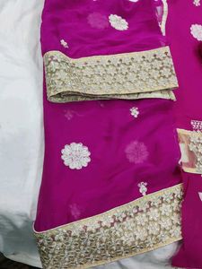 three piece set dupatta bottom kurta