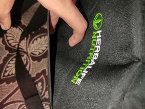 Herbalife Nutrition X Crocodile Black Sling Bag