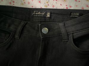 Classic Black Denim Jeans