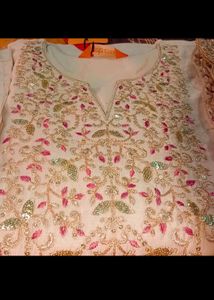 Elegant Embroidered Kurta Set with Dupatta