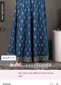 Stylish Teal Floral Print Sharara Set