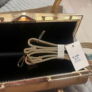 Imported Gold Bag for Tejasvi