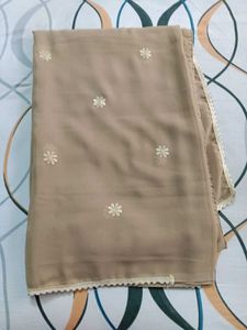 Embroidered saree