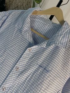 montbel. Men's Plaid Short Sleeve Shirt