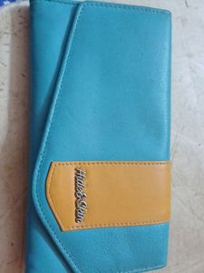 Branded Wallet, Genuine Leather