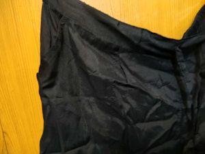 New Black Ethnic Silk Pant