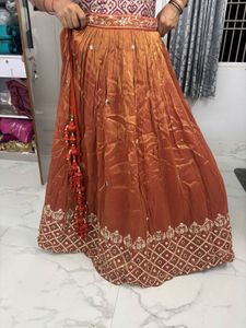 Exquisite Embroidered Lehenga Choli Set