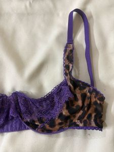 💜leopard print bra