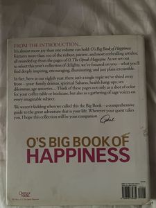 Coffee table O's Big Book of Happiness