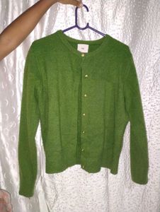 Green Cardigan