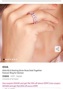 Sparkling Chain Link Ring