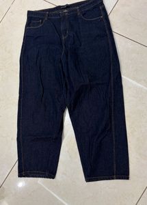 French Connection Baggy Dark Wash Denim Jeans