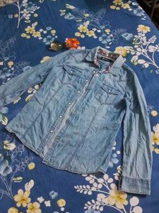 Classic Blue Denim Shirt