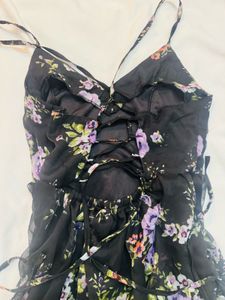 Floral Tiered ruffled Maxi Dress