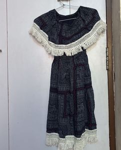 Fringed Boho Dress