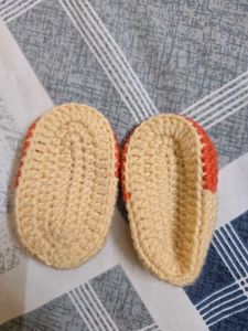 Handmade Crochet Baby Shoes