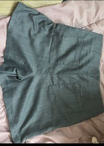 Women's Grey Denim Skirt
