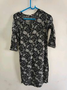 Stylish Paisley Print Tunic Top