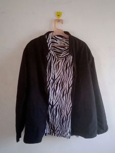 Jack &amp; Jones Zebra Pattern Shirt
