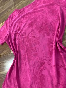just Cavalli y2k Pink Embellished top