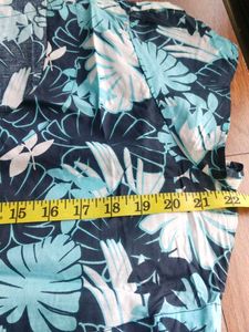 Lovely Cotton Peplum Top  (Size 42)