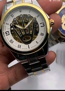 Luxury Skeleton Dial Watch