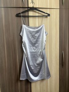 42 H&amp;M Draped slip dress