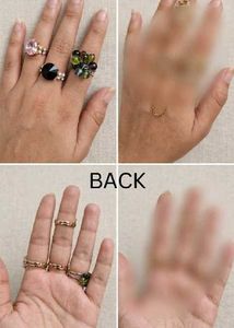 Elegant Fashion Rings Set