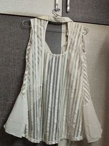 Sheer White shrug