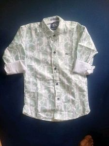 Stylish Printed Button-Up Shirt