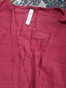 Burgundy Jacket
